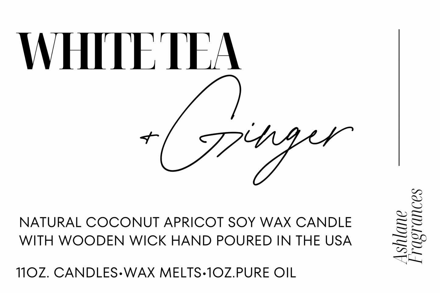 White Tea+Ginger
