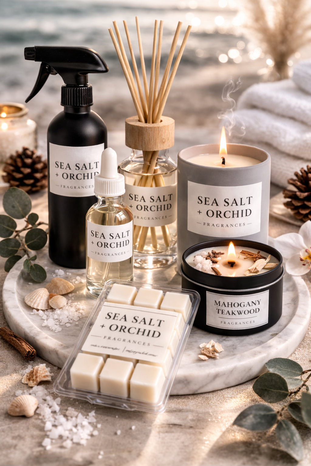 Sea Salt + Orchid